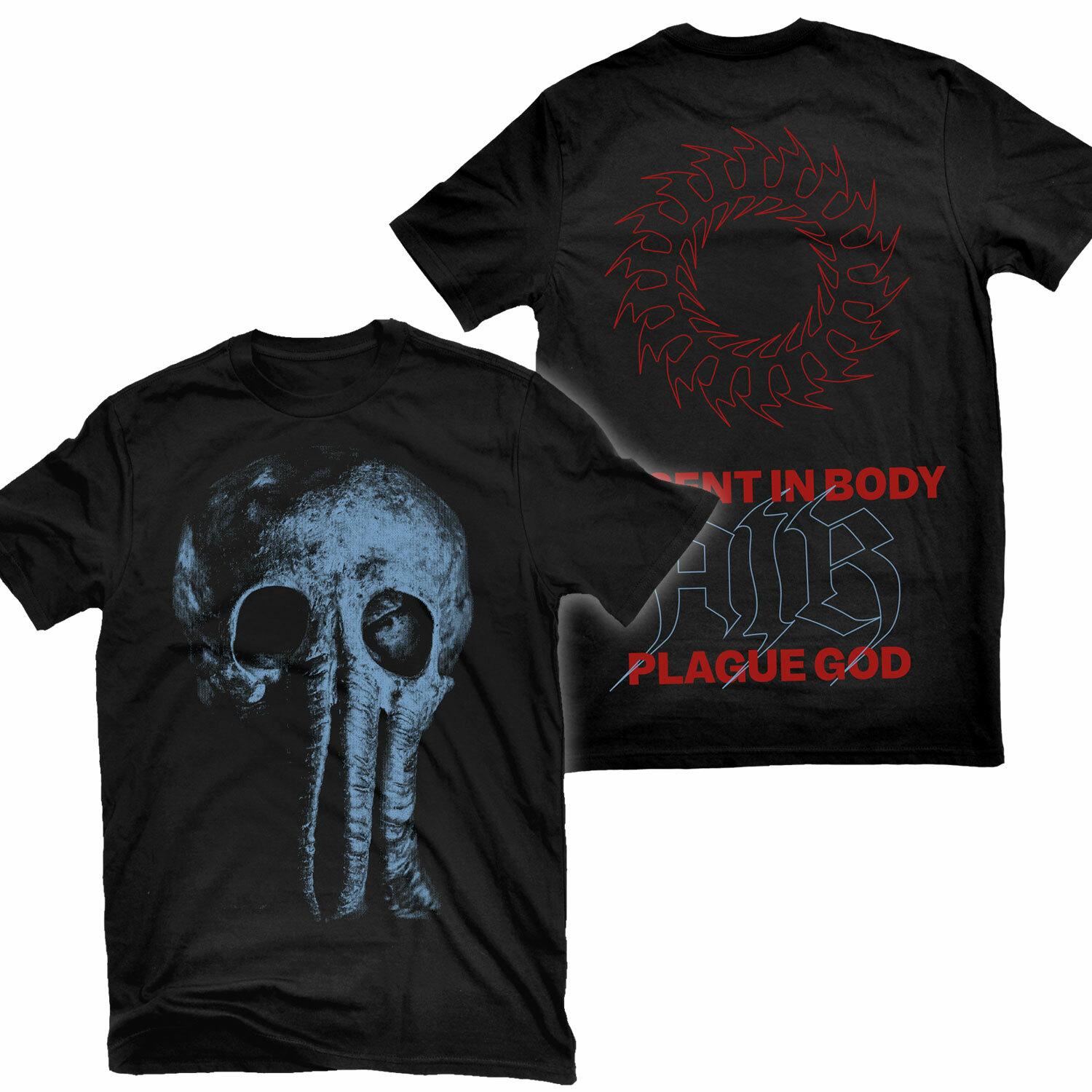 ABSENT IN BODY Plague God T-Shirt NEW! Relapse Records TS4687 XL