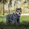 Reflective Dog Raincoat Waterproof Dog Windbreaker Overall Pet Rain Jacket  Outdoor Activities