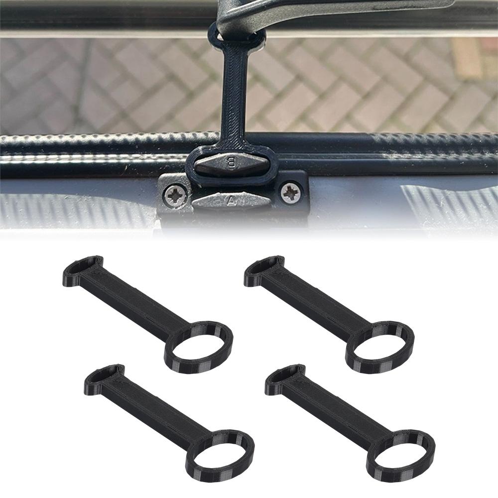 4PCS RV Caravan Motorhome Window Ventilation Stay For PolyPlastic Windows Camper Replacement Accessories Parts