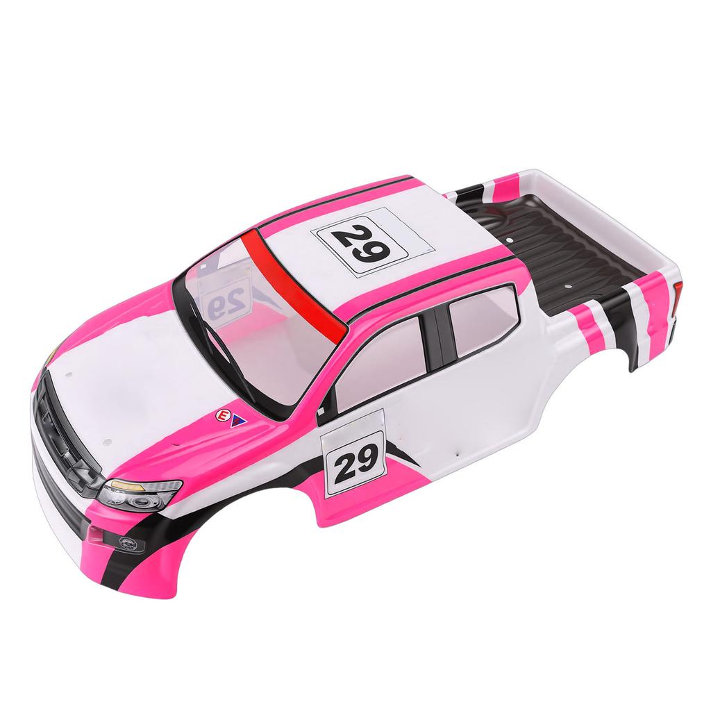 RC Car Shell Universal Cool Remote Control Truck Body Shell for 1 10 RC Car 26cm Wheelbase No.29 Roseate White