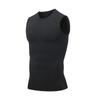 Men's Quick-Dry Ice Silk Sleeveless Sports Tank - Breathable Body Shaper for Gym, Basketball, and Running
