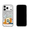 Акриловая задняя панель TPU бампер для iphone 18 Pro Max XR 16 Plus 12 11 17 Pro 15 XS Max 14 13 Air Confused Bear hone Чехол Ударопрочная крышка
