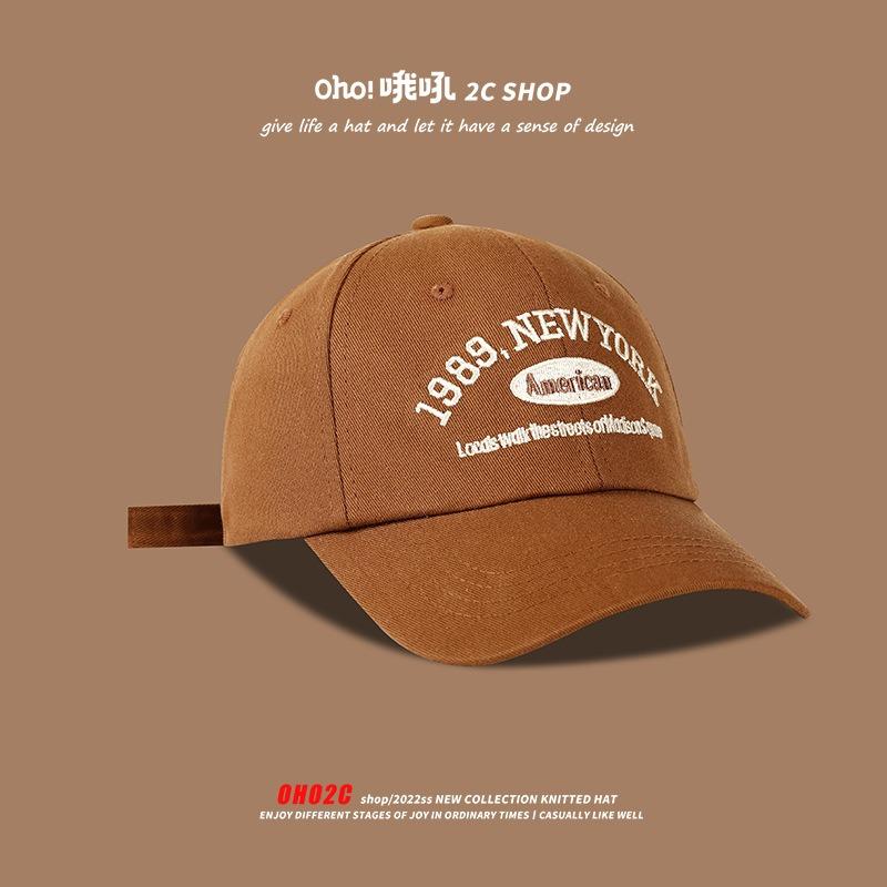 Letter cap Children's embroidery baseball cap Tide casual versatile face small visor men