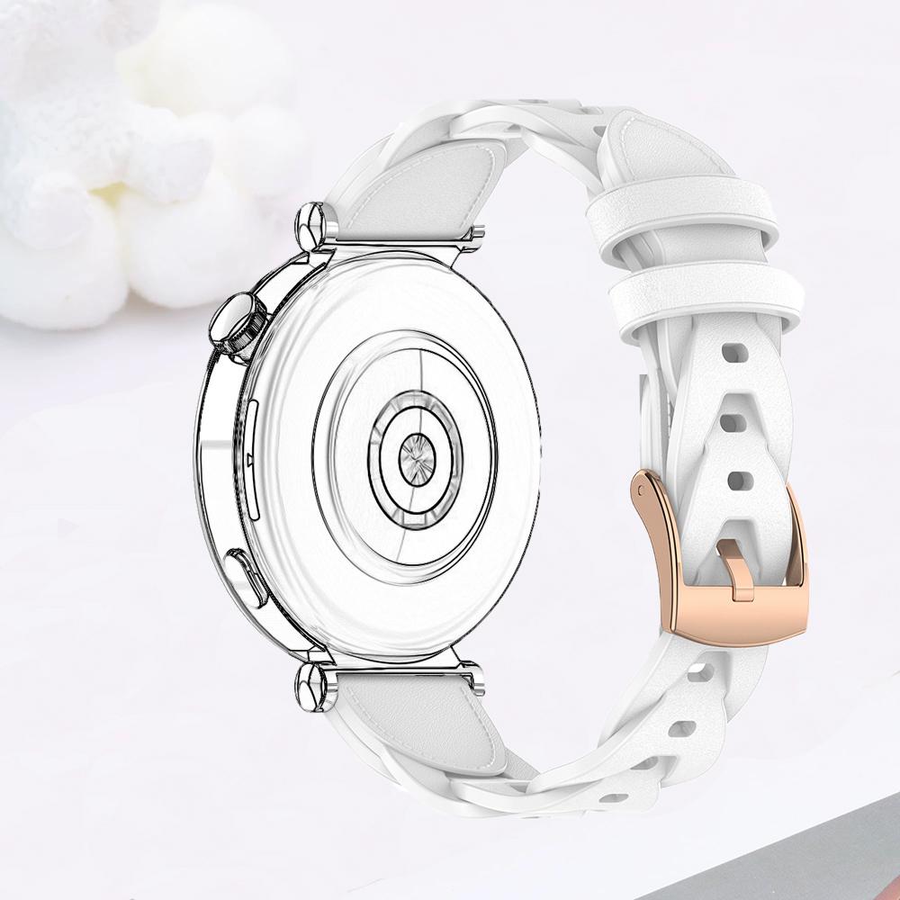 18MM Elegant Style Wristband For Garmin Watch Venu 2S 3S Smartwatch Accessories For Huawei Watch GT 6 5 4 41mm PU Leather Strap