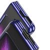Premium Metallic Frame Blue Case for Samsung Galaxy Fold