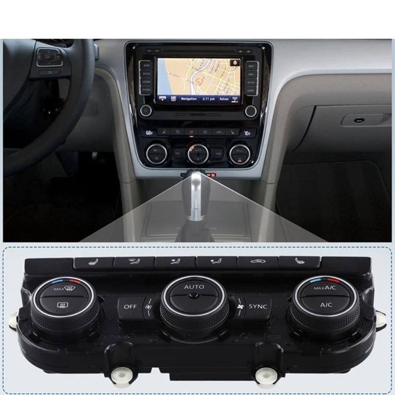 Air Condition Control Panel Switches 5ND907044C for Golf MK6 AC Seat Heating Control Module Panel Automotive Accessory