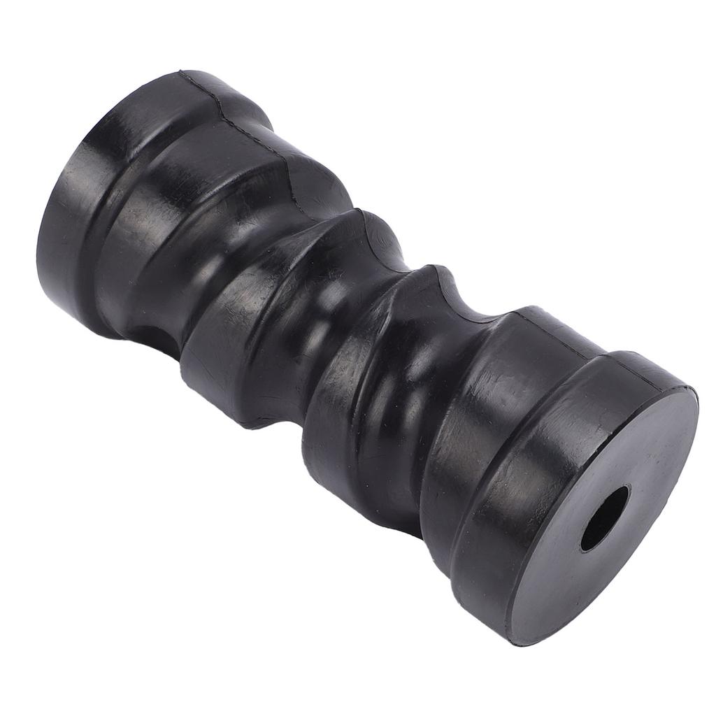 6 Inch Self Centering Boat Trailer Keel Roller Wearproof Polyurethane For 5/8 Inch Diameter Shaft Bracket
