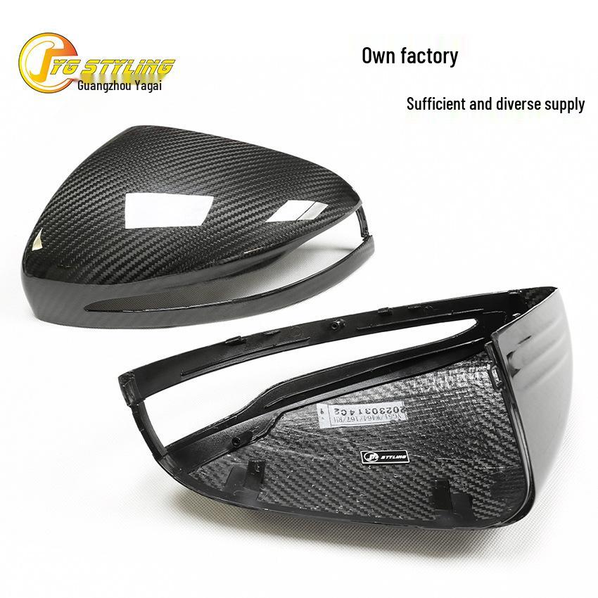 

Dry Carbon Fiber Rearview Mirror Cover for Mercedes-Benz G GLE GLS Class G63/500 W464 167 Matte Finish