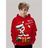 2026 Kids Boys Clothes Christmas 3D Printed Hoodie Long Sleeve Casual Winter Pullover Sweatshirt Fashion Party Children Hoodie