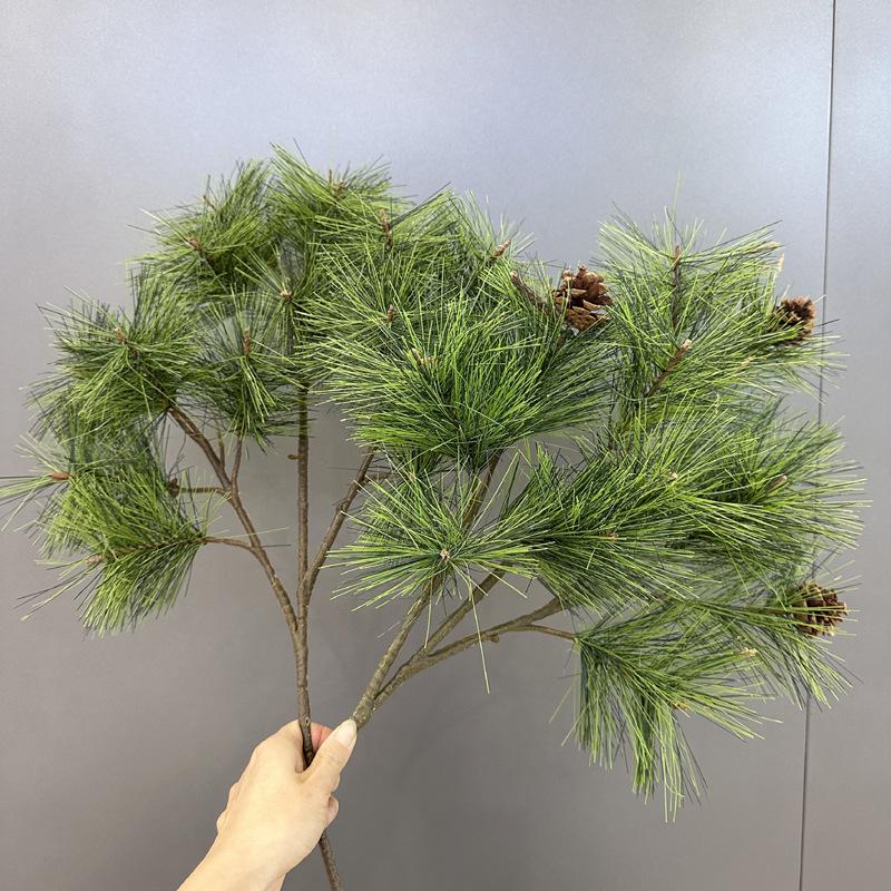 Artificial Pine Needle Christmas Tree Branch with Fruit