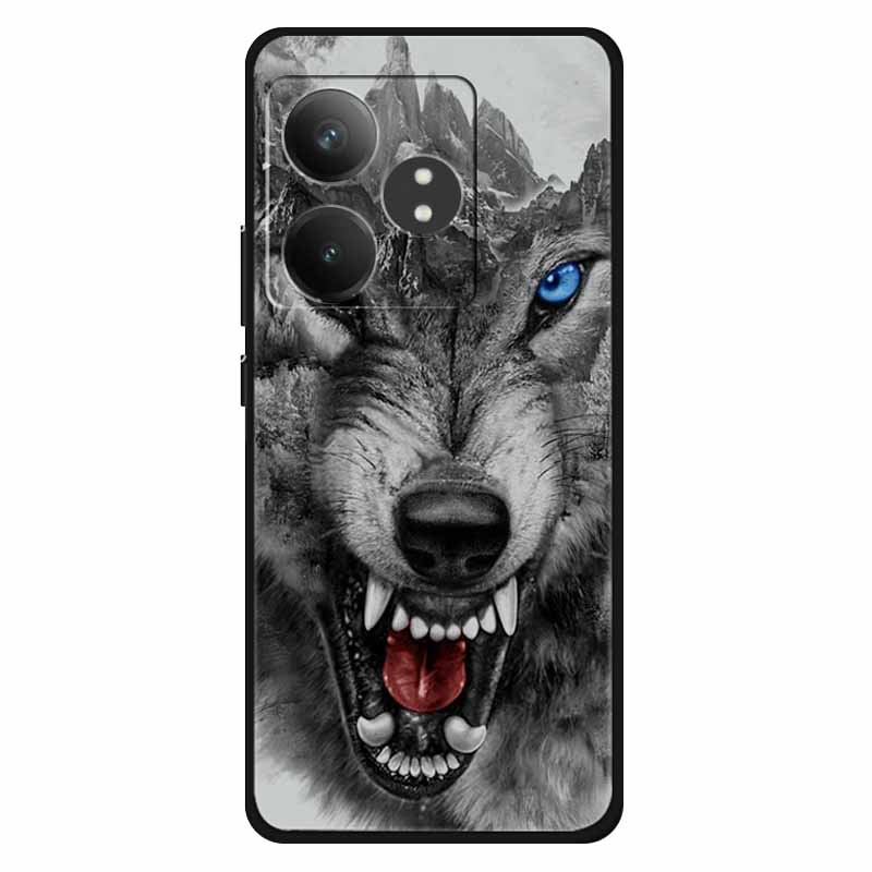 Funda For Realme GT 6T / GT 6 Cases Silicone Planet Painted TPU Soft Phone Back Cover For RMX3853 Protective Coque RMX3851  GT 6