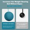 1 Pair Jump Rope Durable Fitness Cordless Weighted Jump Rope Portable Cordless Jump Rope Ball Bearing Exercise Equipment