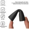 2 PCS Universal Gear Shift Lever Protector Rubber Anti Slip Shifter Cover Shift Lever Pedal Cover for All Most Motorcycle(Black)