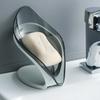 Leaf Shape Soap Box, Non - Slip Drain Soap Storage Case Container, Bathroom and Kitchen Dish Storage Box, Bathroom Accessorie