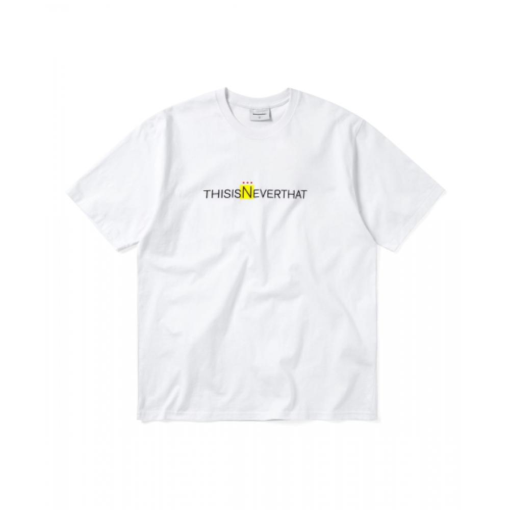 Thisisneverthat 3 Dots Logo Tee White S