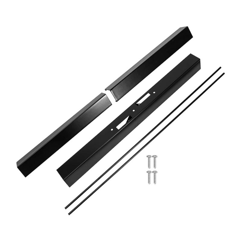 

Easy Installation Adjustable Rod Set Adjustable Fireplaces Rod Kits Fireplaces Parts for Various Sizes of Mesh Screens 1