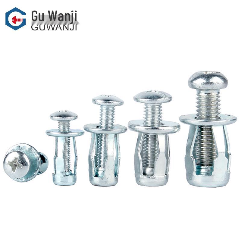 Plastic Petal Nut Expansion Screw for Hollow Sheet Metal - Fixed Lantern Rivet Expansion Bolt