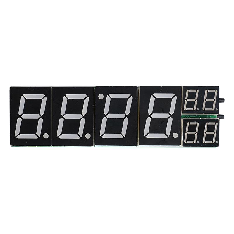 DIY Welding Network Clock 8-digit Digital Tube Temperature Alarm Clock Automatic Dimming Fun
