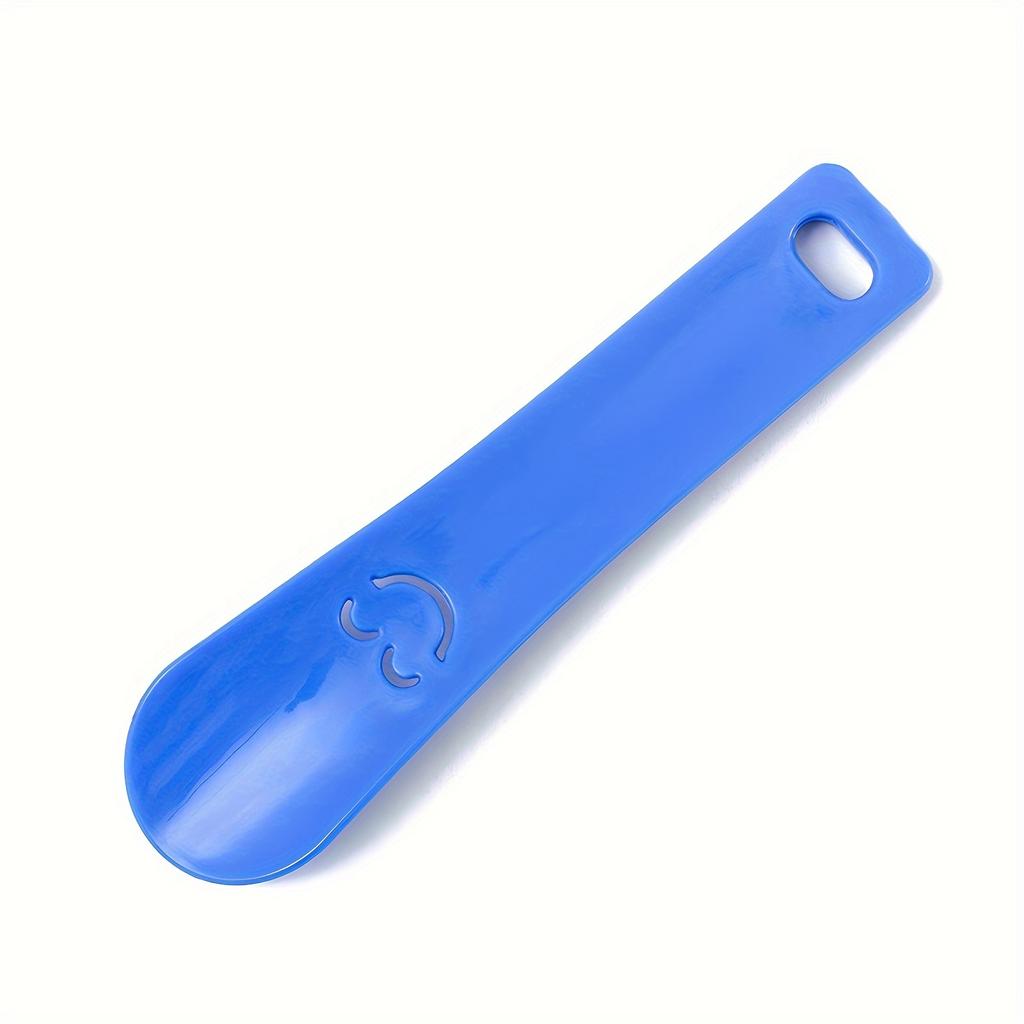 Face Portable Shoehorn - Durable Plastic, Easy-to-Use for Boots & Sneakers, Hand Washable