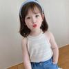 Children Girls Suspender vests Summer Cotton Sleeveless tanks Children Girls Summer Sling Baby Children Girls Vest