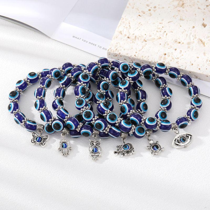Creative Hand of Fatima Animal Eyes Bead Ornament