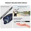 Lightweight Telescopic Carbon Fiber Spinning Fishing Rod 2.1m/2.4m/2.7m/3.0m/3.6m  for Trout, Carp, Perch – Fishing Tackle
