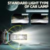 180W H11 6000K White 300% Brightness Car Headlight Bulbs with Double Copper Tube Cooling Fan Headlight Bulbs