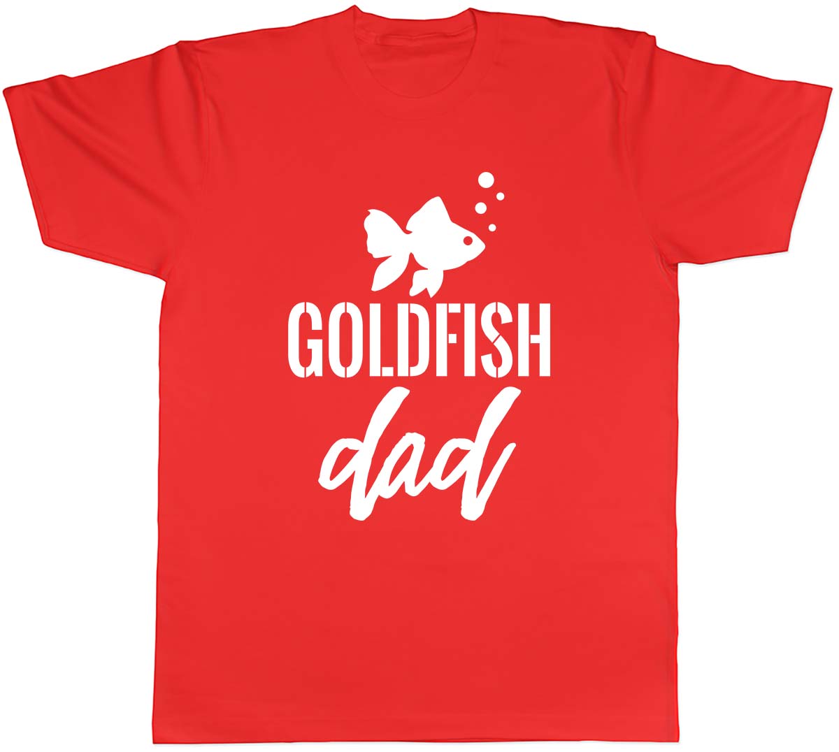 Goldfish Dad Unisexs Unisex TShirt Tee S