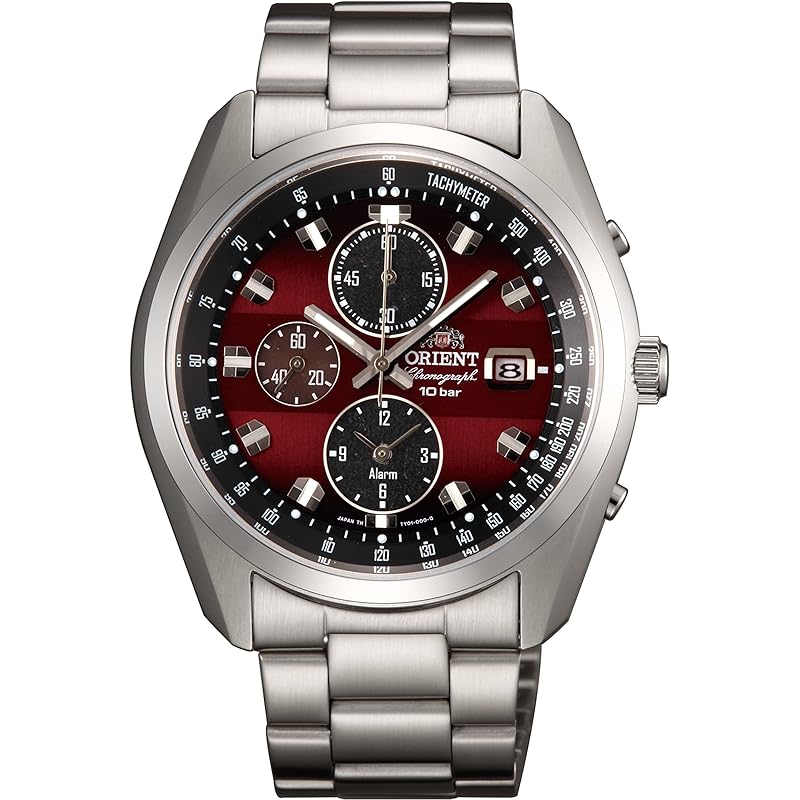 

[ORIENT]Часы ORIENT NEO70 Neo Seventies SOLAR Solar Chronograph сделаны в Японии Поставляются с гарантией производителя WV0031TY мужские красные
