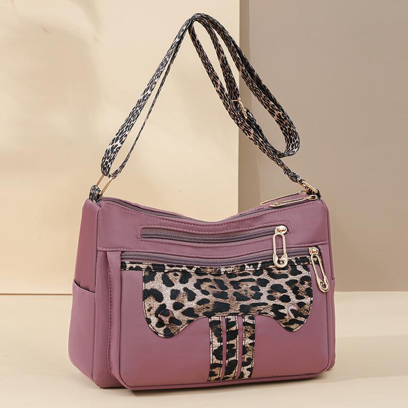 A Trendy Casual Bag with Printed Single-shoulder Crossbody Bag