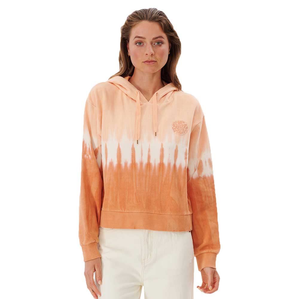 Rip Curl Hoodie Winter Size L Women's Tie-Dye (006WFL) Peach,