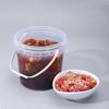 Găleată goală din plastic fără BPA de 150ML-1500ML cu capac Borcane PP etanșe Recipient transparent pentru depozitarea alimentelor vrac