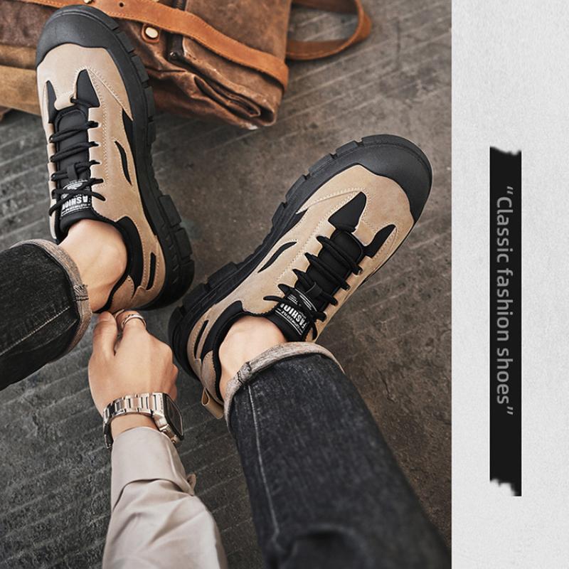 Frühlings Herren Freizeitschuhe Rutschfest Abriebfest Arbeitsschuhe Hohe Qualität Wandern Fahren Sportschuhe Outdoor Casual Sneakers für Herren