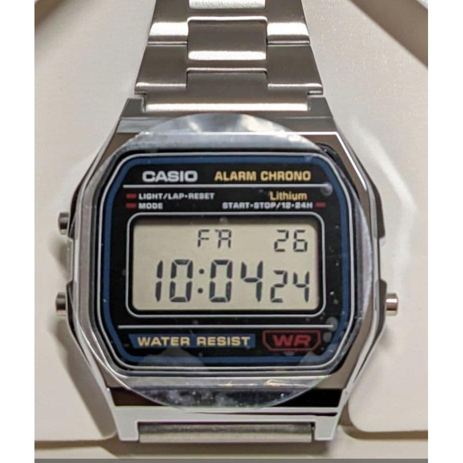 Used [New Unopened] Casio Digital Watch Cheap Casio Stainless Steel Retro Model
