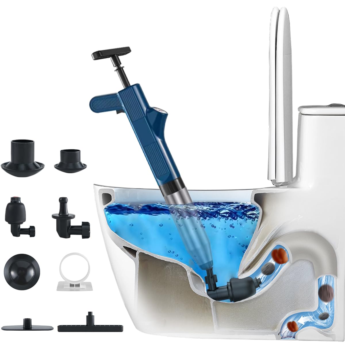 

стиль для сливного шланга вакуумная трубка под давлением вакуум с давлением воздуха различные замены для домашнего использования [Новинка 2024] очиститель, насос, очиститель, тип, насос, синий