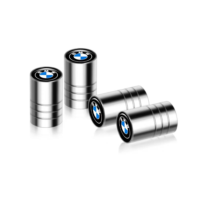 BMW Blue White logo Car Wheel Tire Valve Caps Air Stem For BMW E36 E46 E60 E90 G30 G11 F15 X5 F10 F30 G20 Tyre Plug Accessories
