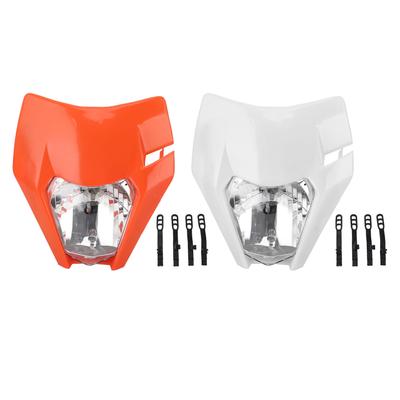 12V Motorcycle LED Headlight High Brightness Shockproof Front Headlamp Replacement for Hengjian