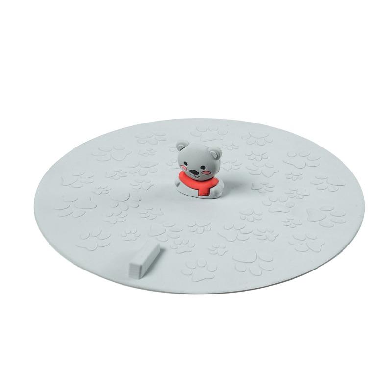 

Силиконовая крышка для слива в полу, Круглая заглушка для слива в полу против запаха, Кухонная раковина, Туалет, Ванная комната, Устройство против запаха из канализации серый