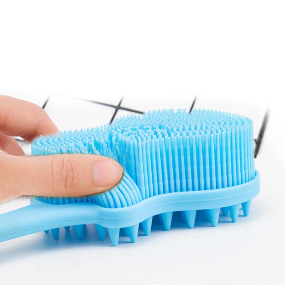 Lightweight Bath Brush Long Handle Exfoliating Brush Bath Tools Bath Scrubber Blood Circulation