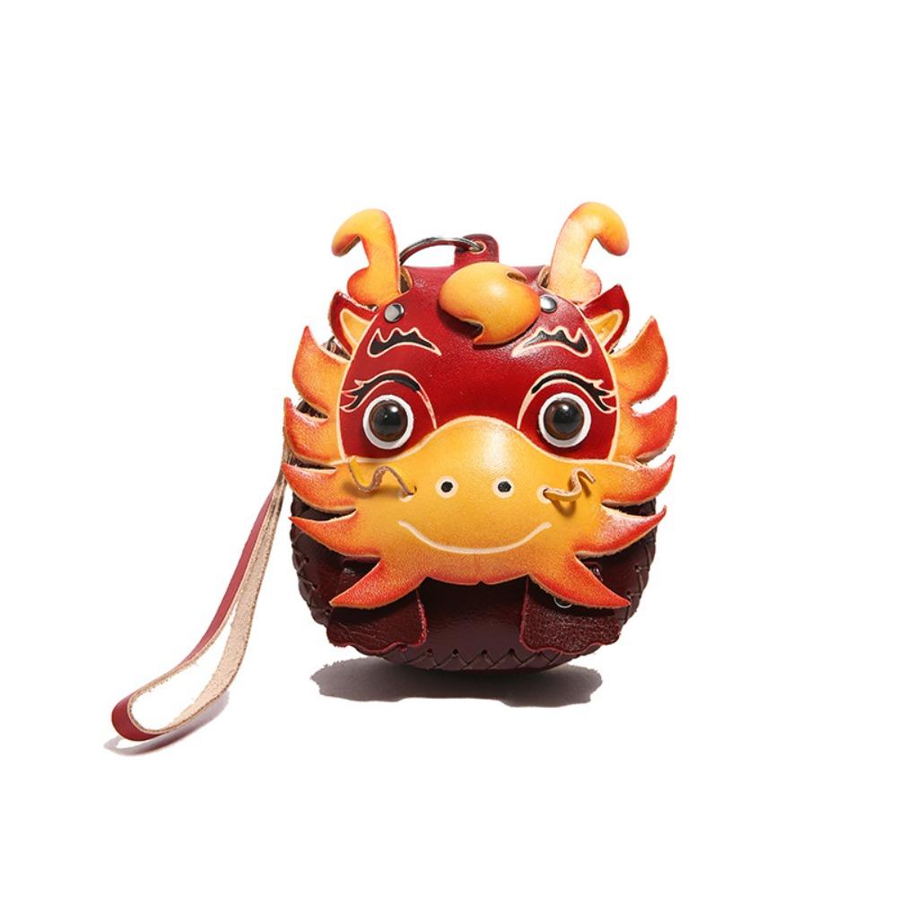 

High Quality Mini Key Bag Dragon Pocket Keychain Case Playful Car Key Pouch Lipstick Bag