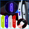 4PCS/set Car Reflective Strips Warning Badge 3D Stickers Styling For Opel Astra C G H Insignia J K Zafira B Corsa Vectra C Corsa C