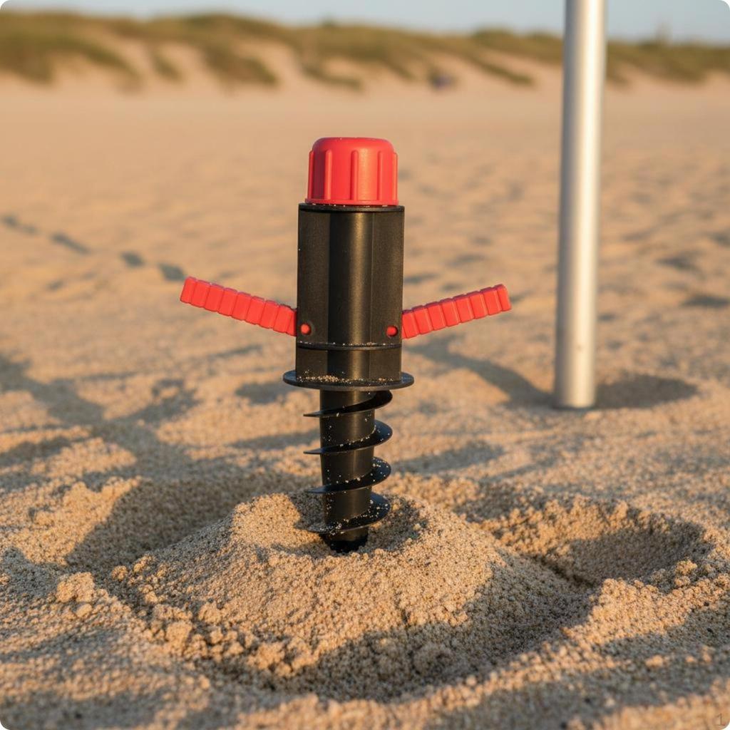 Umbrella Ground Stake Windproof Beach Anchor Fixed Support Sand