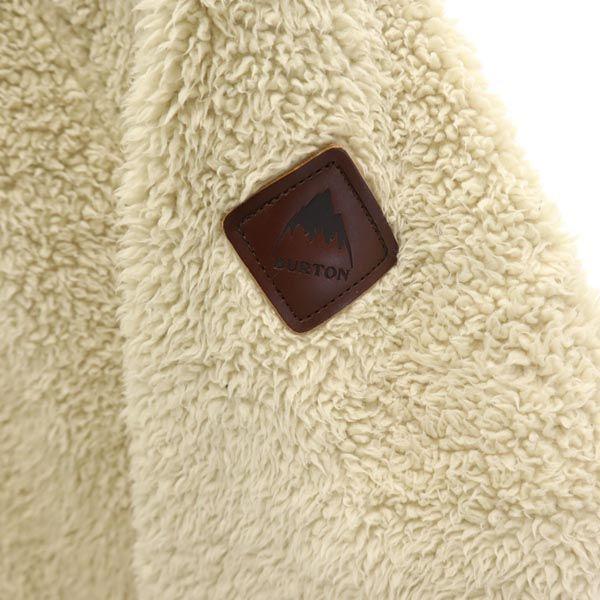 BURTON snow board Long sleeve Pullover Boa Fleece jacket XS Logo Ski Hood Men's Used