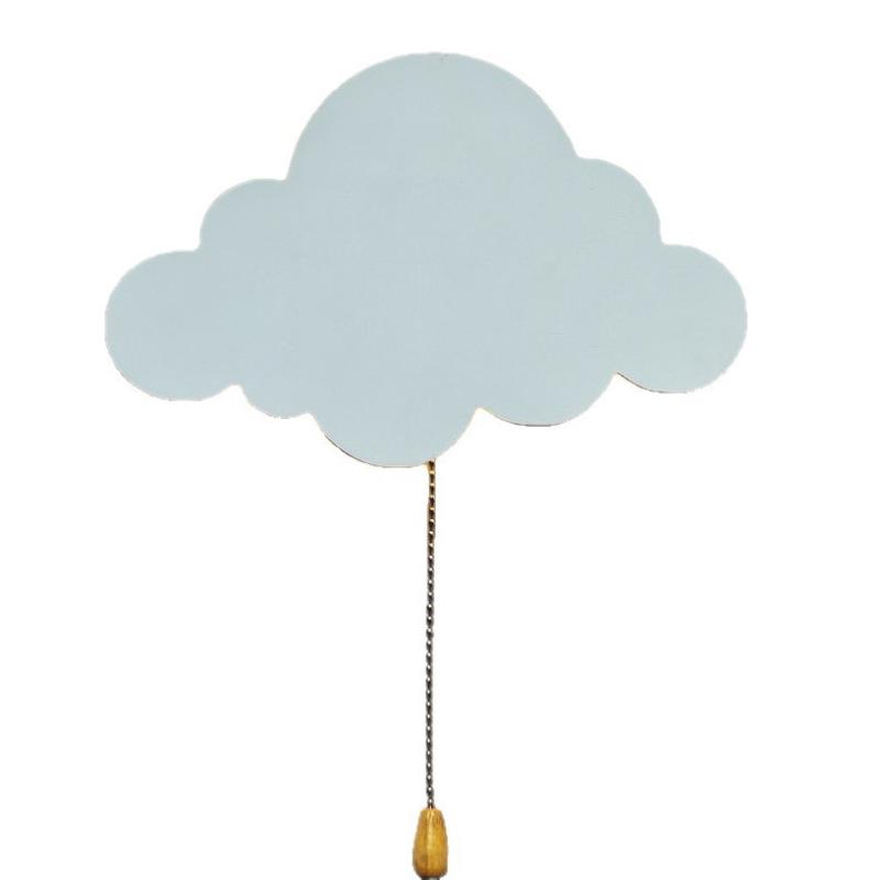 Wolkenlicht - Schwebende Wolken-Wandleuchten für Kinderzimmer & Babyzimmer | Batteriebetriebene Hängende Nachtlichter