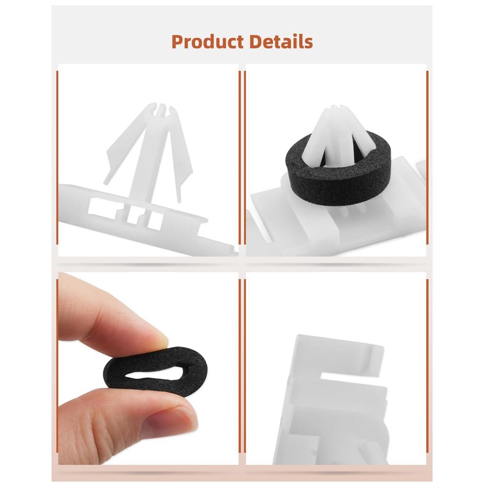 4Pcs Retainer 11562147 Fender Exterior Trim Flare Retainer Clips Fit For Hummer H3