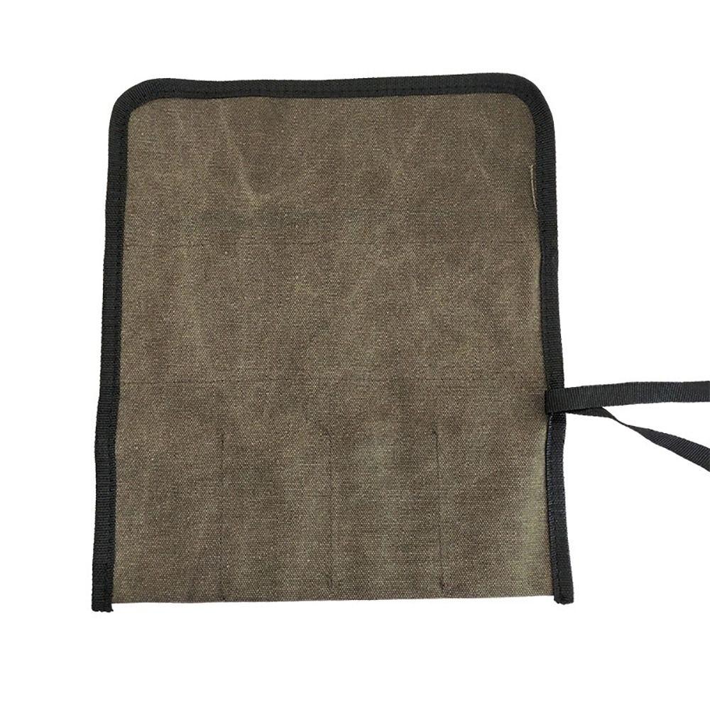 1Pcs Multiple Pocket Roll Up Tool Bag Oxford Cloth Storage Case Bag Wrench Pouch  Hanging Tool
