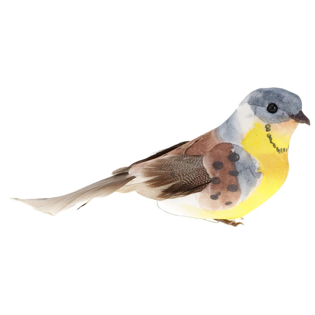 

Lifelike Artificial Animal Bird Decor Ornament for Backyard Garden Miniatures and Home Decoration