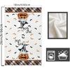XCHI Halloween Boo Spooky Ghost Cat Kitchen Towels Dish Towels 18x26 Inch Home Kitchen Decorations Hand Towels Set of 2 Drying Dishcloth