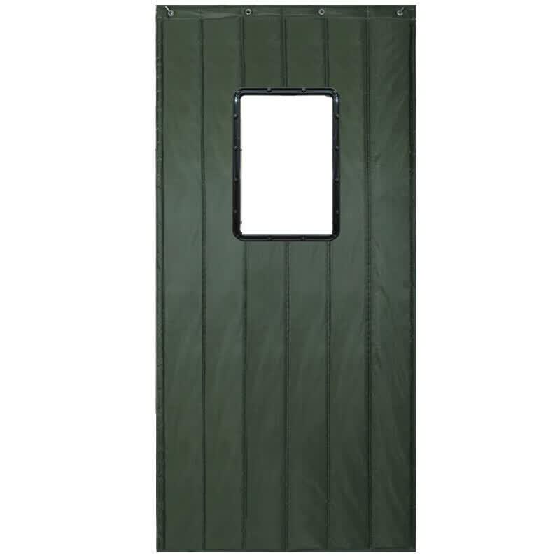 Zhuyun Thickened Insulated Door Curtain with Window