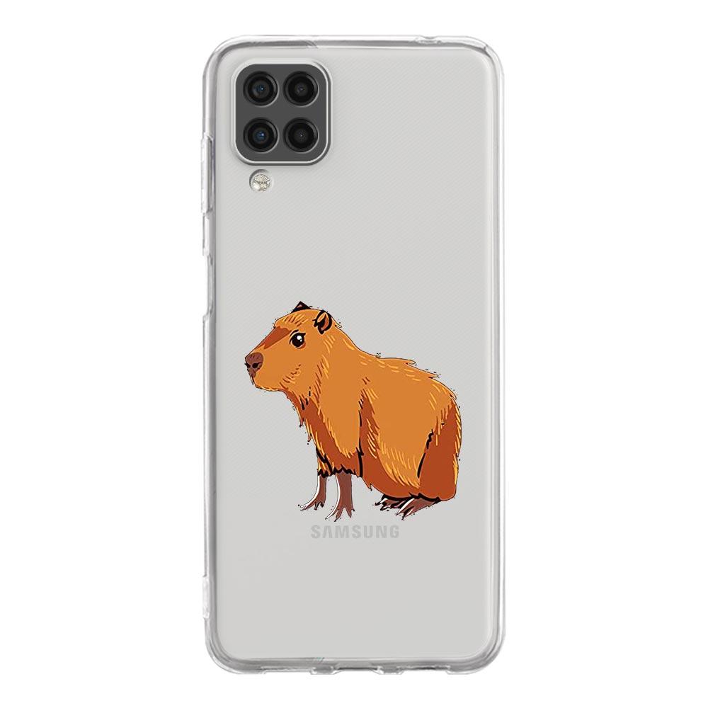 

Cute Cartoon Capybara Phone Case For Samsung Galaxy A13 A33 A73 A53 A23 A51 A71 A21S A12 A11 A31 A41 A03S A22 A52 A32 5G Cover Samsung A21s